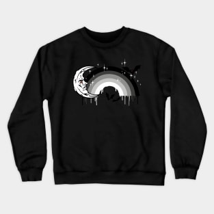 Goth Rainbow Crewneck Sweatshirt